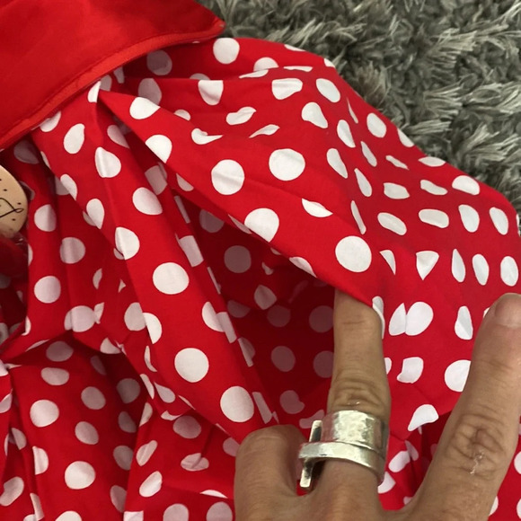 The best rockabilly retro polka dot swing dress ever made - Picture 10 of 13
